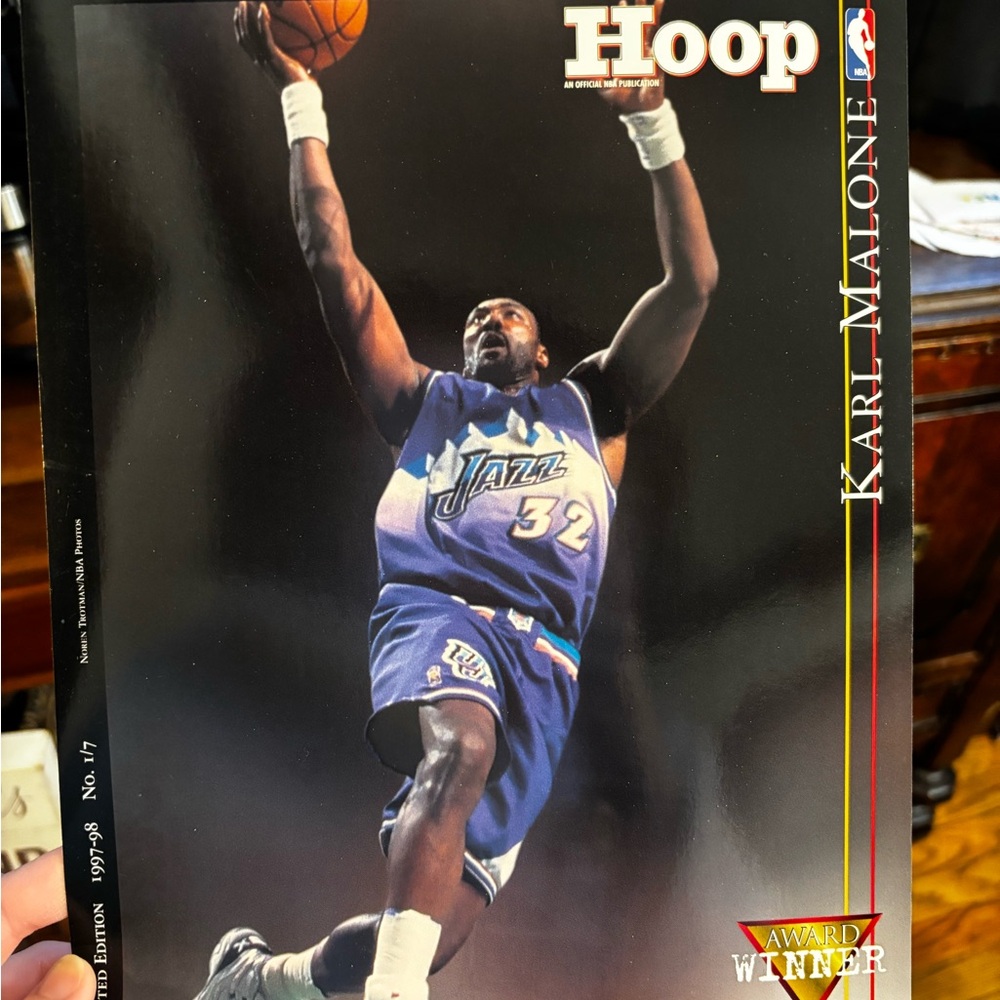 Karl Malone limited edition poster series